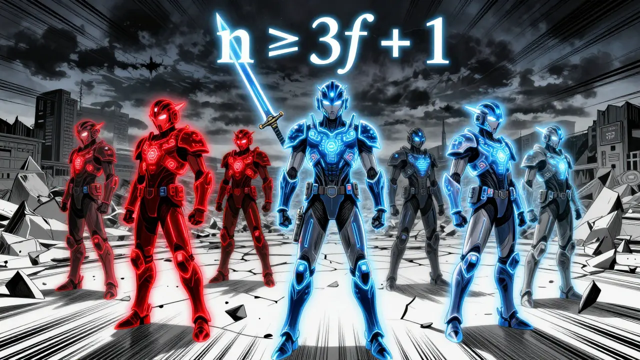 How Many Faulty Nodes Can BFT Systems Tolerate? The Math Behind Blockchain Consensus