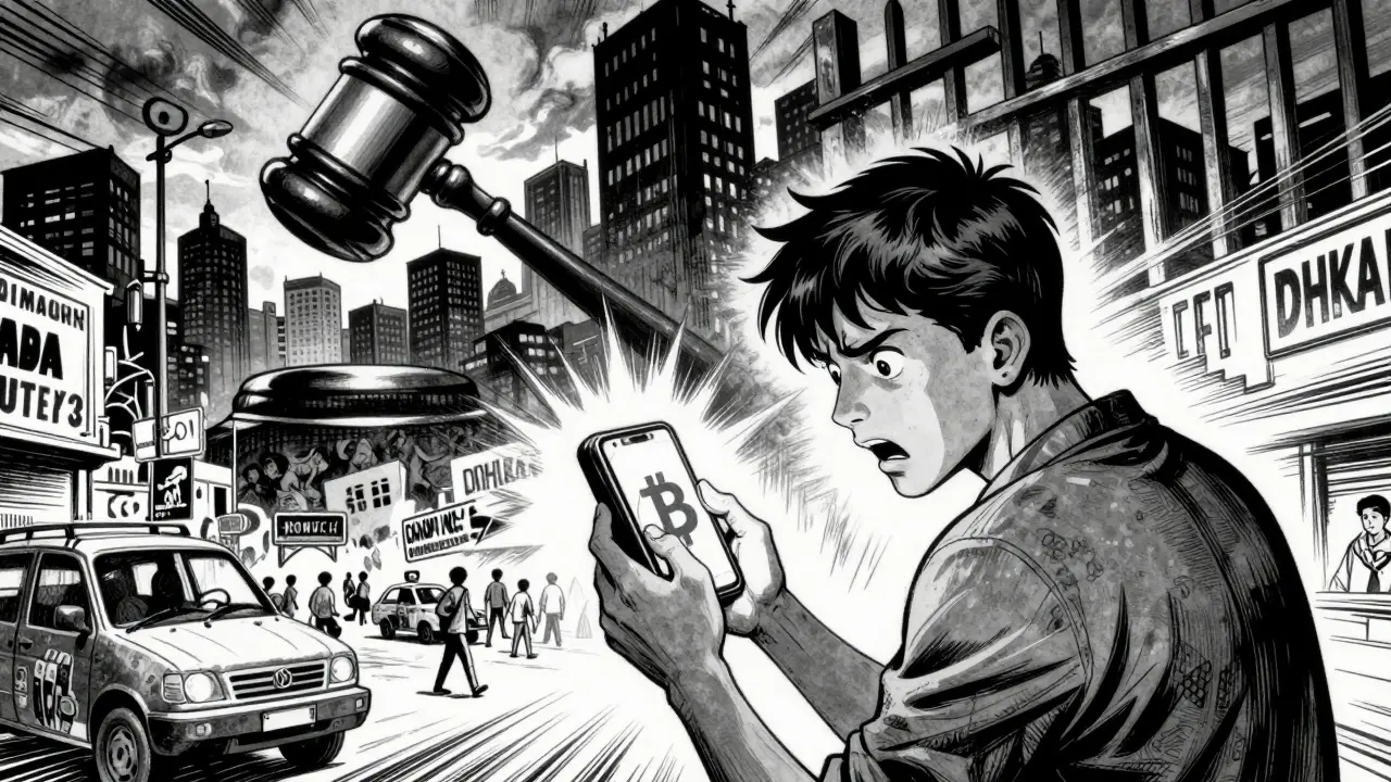 Is Crypto Trading Illegal in Bangladesh? Understanding the 12-Year Jail Threat