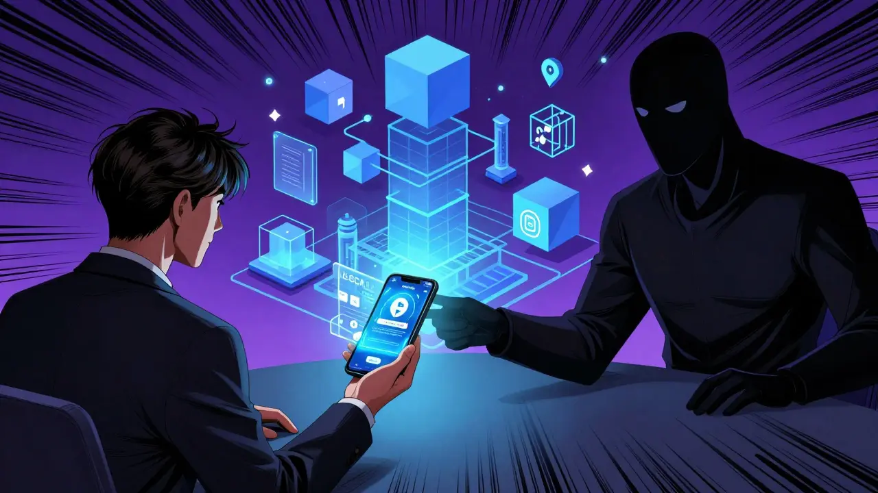 Entrepreneur launching white-label exchange via hologram